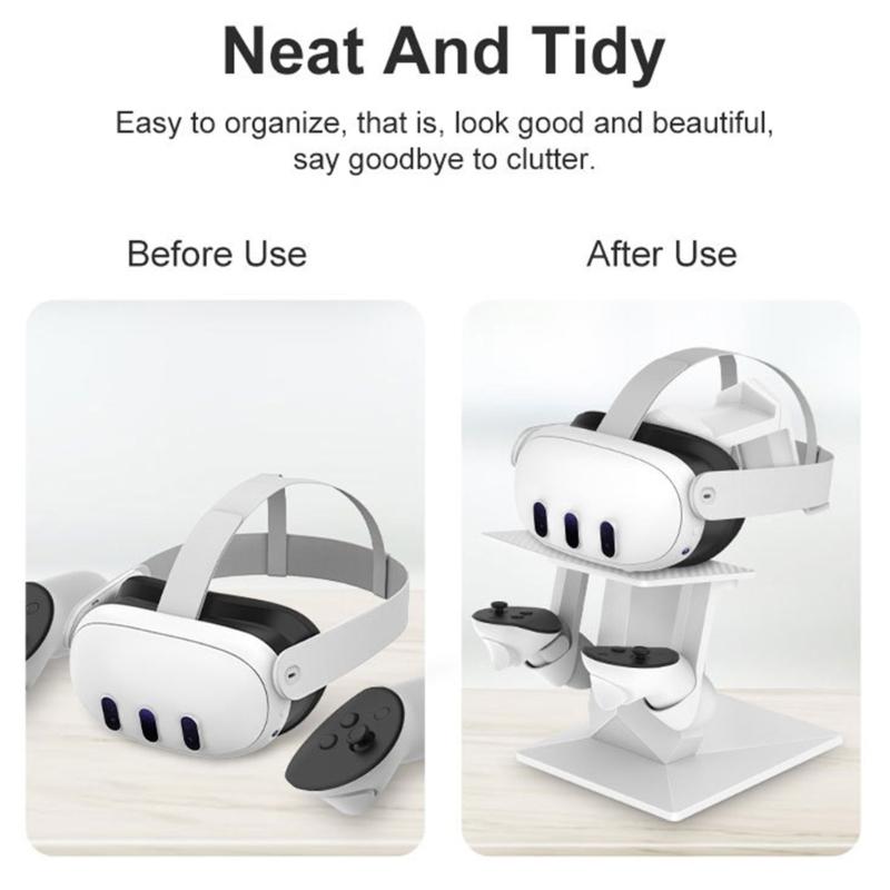VR Stand Accessories VR VR Headset and Touch Controllers Non Slip Desktop Display Stand Holder