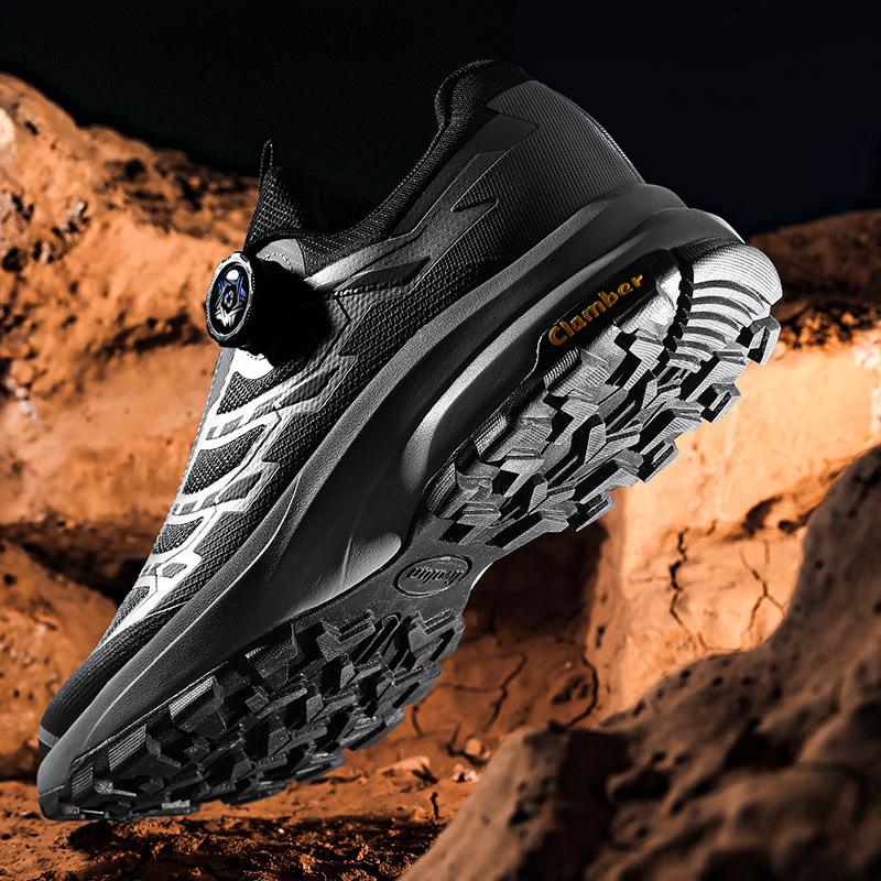 Spring Non-Slip Hiking Shoes Outdoor Hiking Shoes Men'S Breathable Off-Road Light Running Shoes Light Climbing Shoes