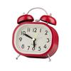 Metal Design Metal Alarm Clock Silent Operation Mechanical Clock  Deep Sleepers