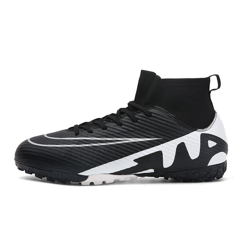 Große High-Top-Fußballschuhe mit Stollen, abgebrochenen Nägeln, Wettkampf-Trainingsschuhe, Fußballschuhe für Herren und Damen, Erwachsene