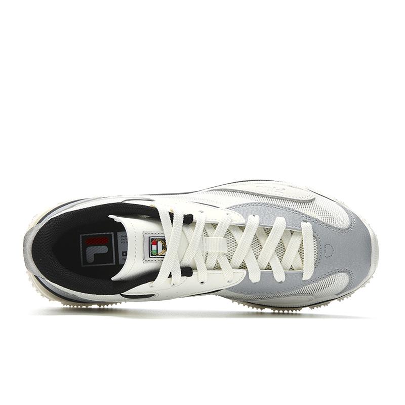 Sneakers FILA KM 3 Casual Shoes Women's Low-top Coconut Milk White/Space Silver