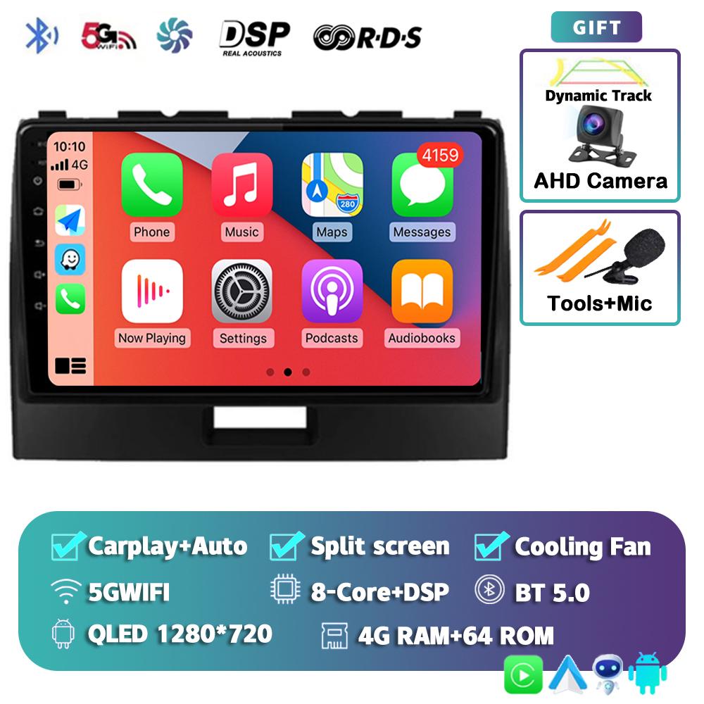 Android 14 Carplay Car Radio For Suzuki Wagon R 2010 2011 2012 2013 2014 2015 2016 2017 2018 GPS Multimedia Video Player Stereo