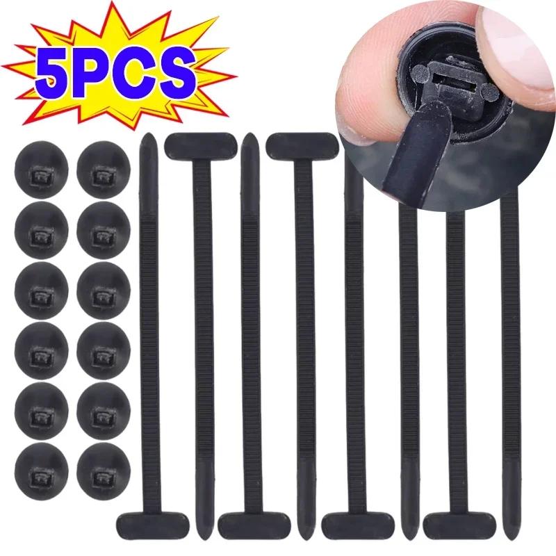1-100pcs Universal Nylon Cable Ties Buckle Cable Tie Clips Fix Wires Tool Self-locking Car Fastener Buckles Interior Accessories