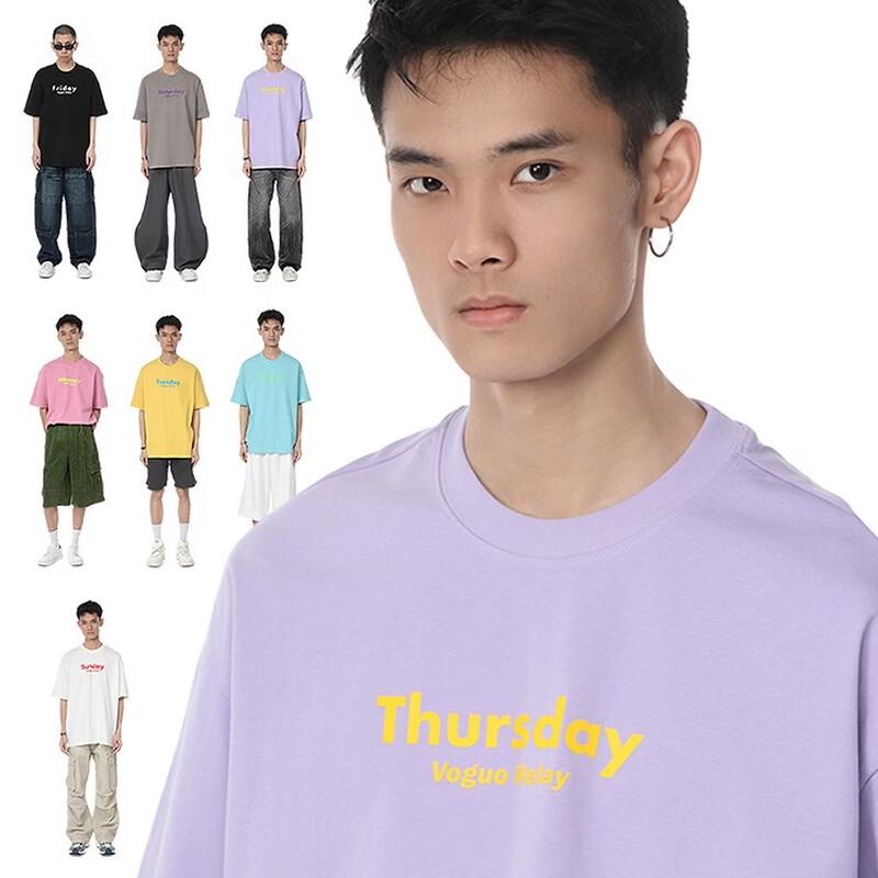 VOGUO RELAY Cool-Feel 7-Day Color Short Sleeve T-Shirt S
