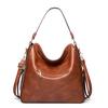 Neue Taschen Herbst Neue Damen Tasche Tragbare Schulter Umhängetasche PU Damen Tragetasche Große Kapazität Tasche