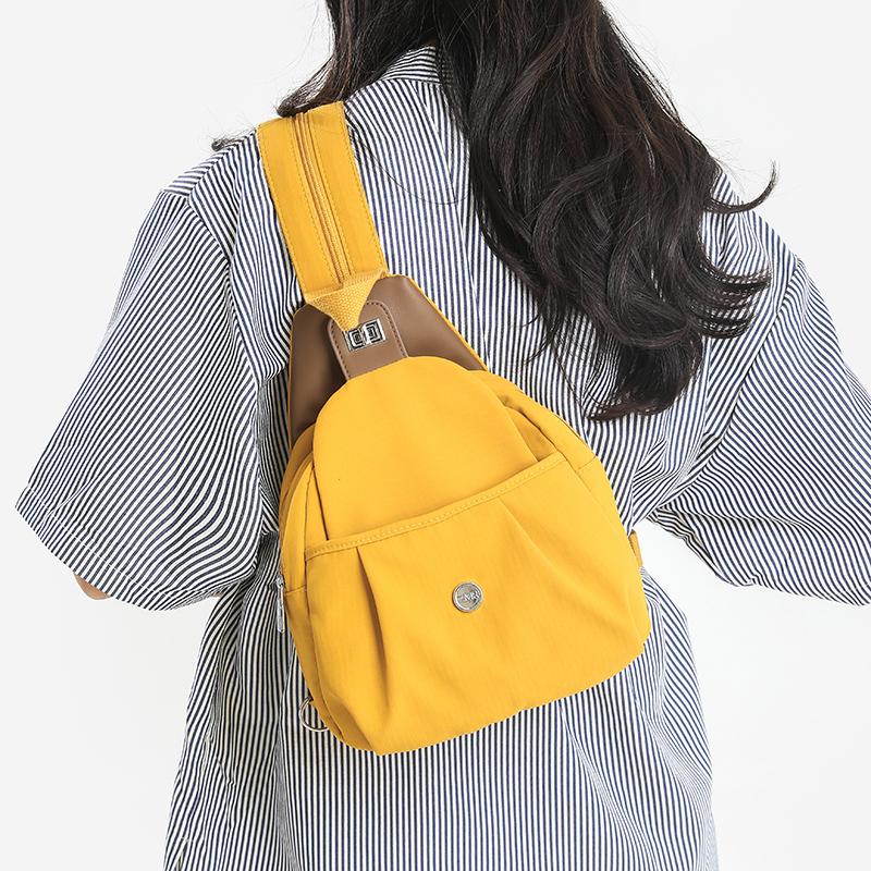 Women's Multi-functional Backpack Mini Shoulder Crossbody Bag Riding Chest Bag