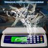 LCD Display Commercial Food Scale 30kg/1g Capacity Electronic Pricing Scale  Food Measuring