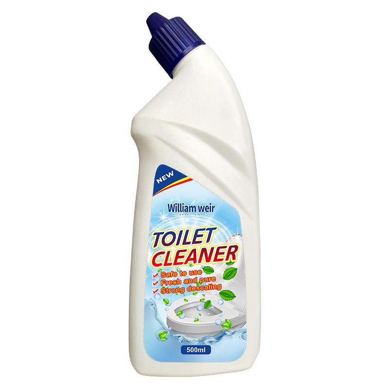 Powerful descaling and toilet cleaner, toilet bowl deodorizing cleaner, bathroom urine scale remover and toilet cleaner 500ml