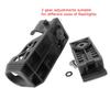 Tactical  360° Rotating Flashlight Holster with Lever Side Lock System Set General Torch Set Plastic Torch Set Set Quick Unplug