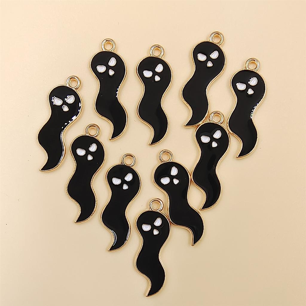 Handgefertigtes Material Anhänger Perlen 6/10 Stück Halloween DIY Zubehör Galvanisiert Mode Monster Mumie Geist