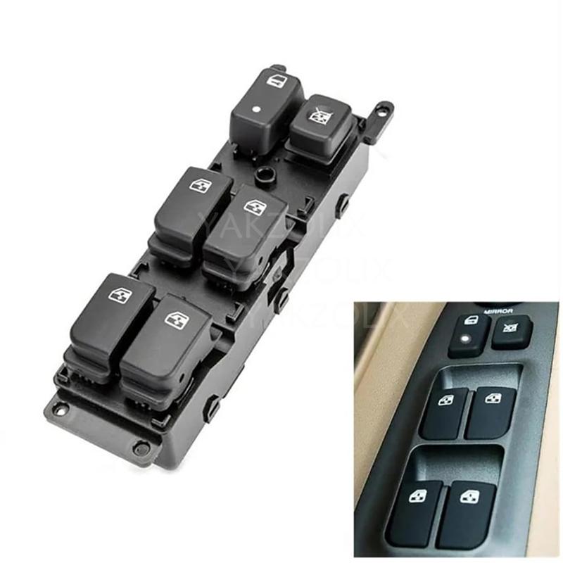 Front Left Electric Power Master Window Switch 93570-1D313W For Kia Carens 2006 2007 2008 2009 2010 2011 2012 Car Accessories