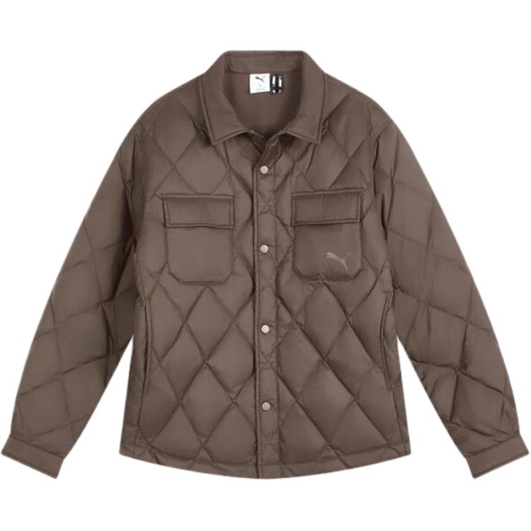 Puma Winterized Water-Resistant Down Jacket With Collar Men Outerwear 635761-65