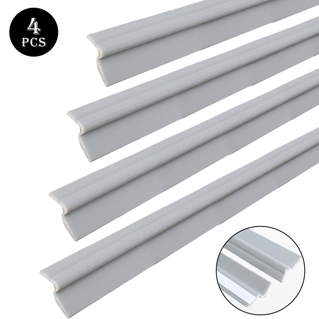 Sealing Strips Windproof Soundproof Window Seal Strip for Sliding Windows Gap Filler Self Adhesive Trimmable Window Accessories