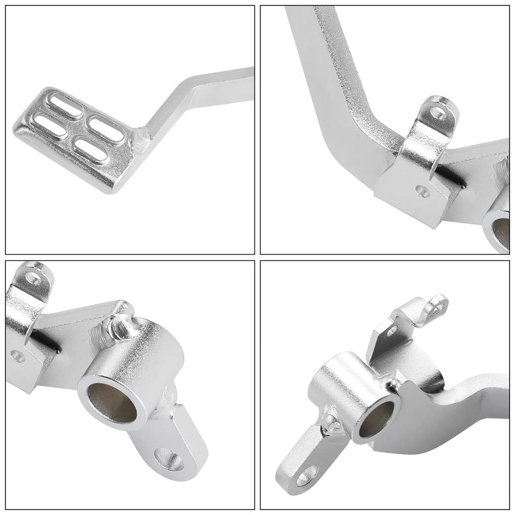 High-Performance Aluminum Rear Brake Lever Compatible with Yamaha YZF-R3 MT-03 2015-2024 Motorcycle Brake Pedal, Adjustable Folding Design