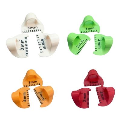 Plastic Sewing Ruler Templates Lockstitching Tool for Quilting Dressmaking with 3D Printing Technology Smooth Surfaces