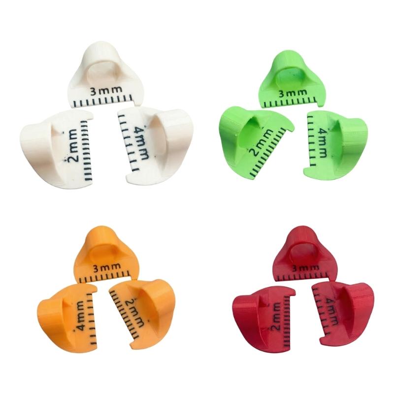 Plastic Sewing Ruler Templates Lockstitching Tool for Quilting Dressmaking with 3D Printing Technology Smooth Surfaces
