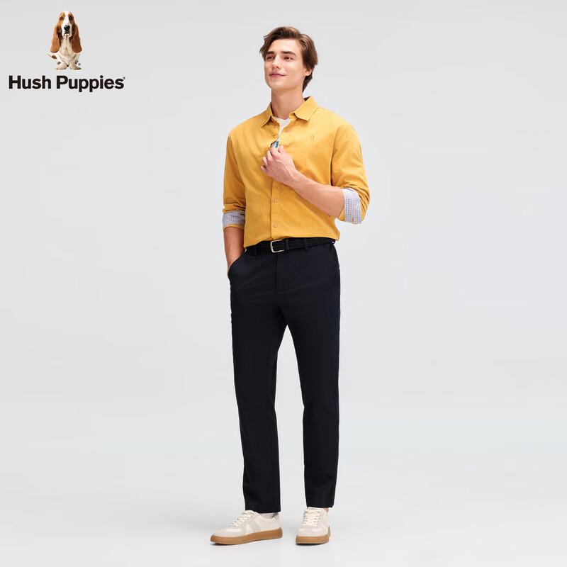 Hush Puppies Men's Business Casual Straight-Leg Pants