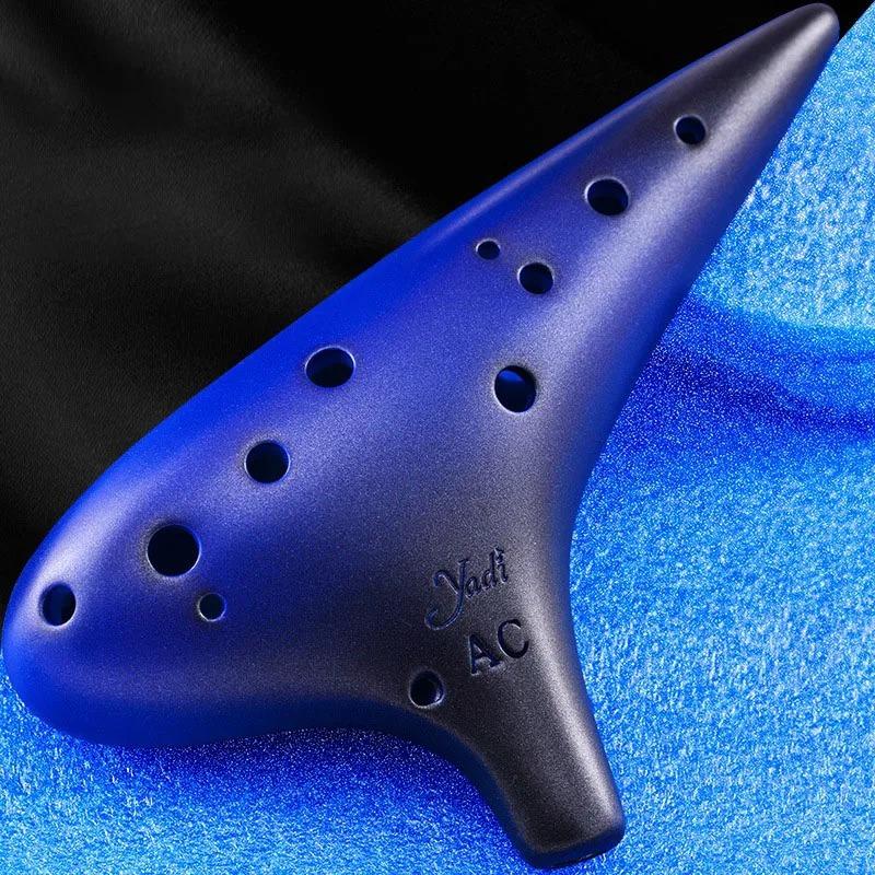 Ocarina 12 Holes Alto Tone C Sound Therapy Orff Instruments Ocarina of Time Professional Musical Instrument Offers Accessories Legend Ocarinas