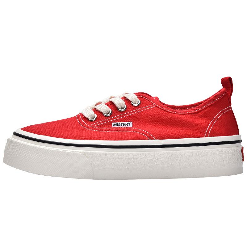 Spring New Platform Canvas Shoes Versatile Low-top Board Shoes 1716 New Color