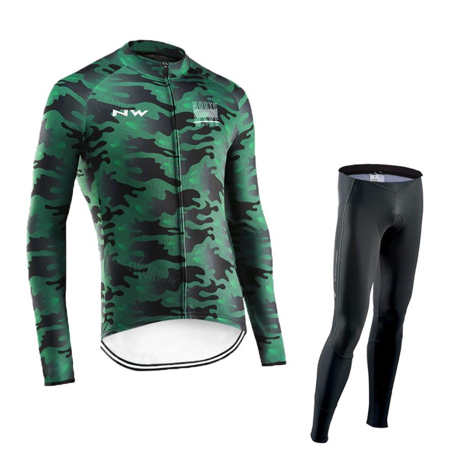 

New 2026 Autumn Breathable Suit Cycling Suit Long Sleeve Strap Men s and Women s Autumn and Winter Breathable Road Cycling Quick-Drying Cycling Suit 4XL