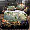 Houba Pohádkový les Povlak na přikrývku Kouzelná liliputka Kreslený Houba Rostlina Povlečení Fantasy Garden Polyester Povlak
