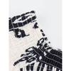 Kaslead New Arrival Women's Clothing Fashion Style Fashion Casual Minimalist Print Smocking off-Shoulder Dress