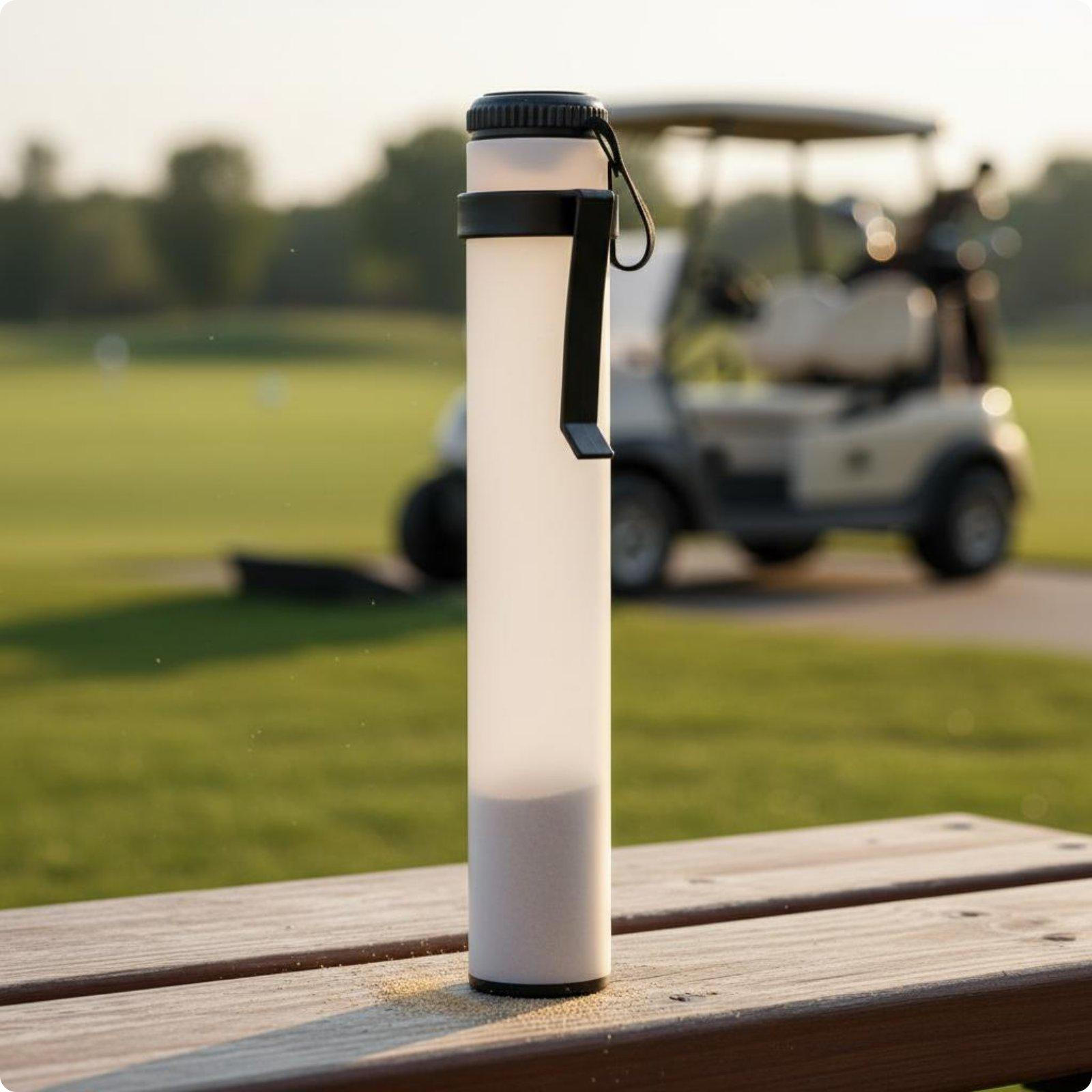 Turf Repair Filler Sand Spout Cap Fill Bottle Portable Golf Vehicle S White Sand Bottle