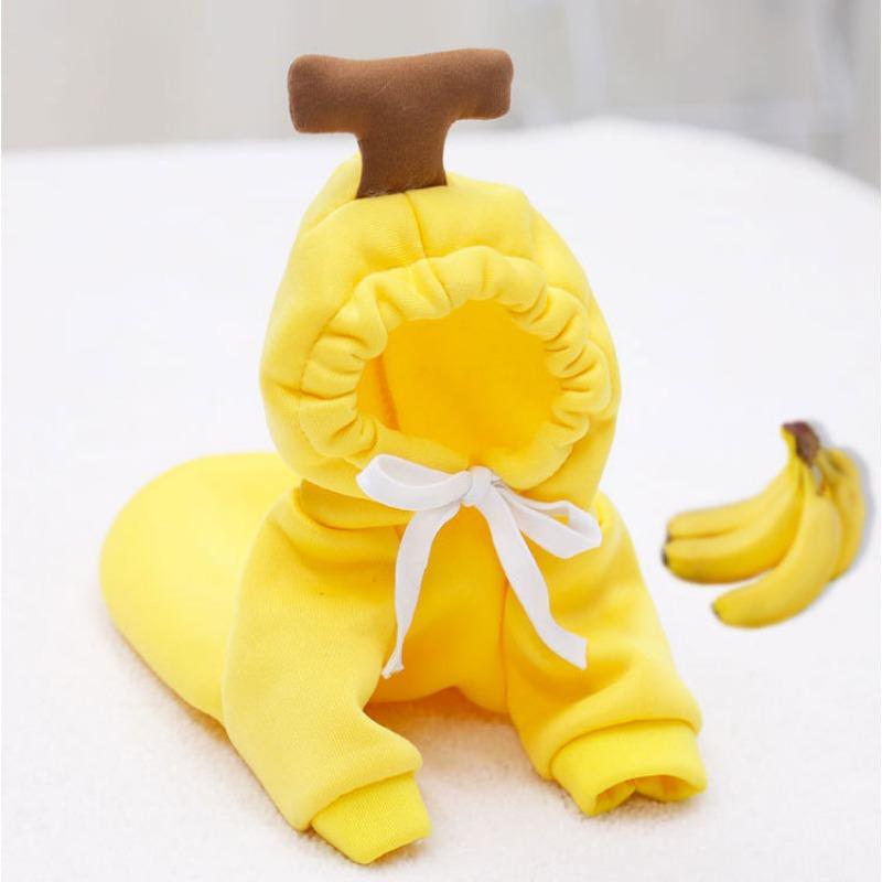 Small and Medium-sized Dogs Fruit DogsHoodiesDogs Cats Autumn and Winter Cats Fleece Clothes Pets