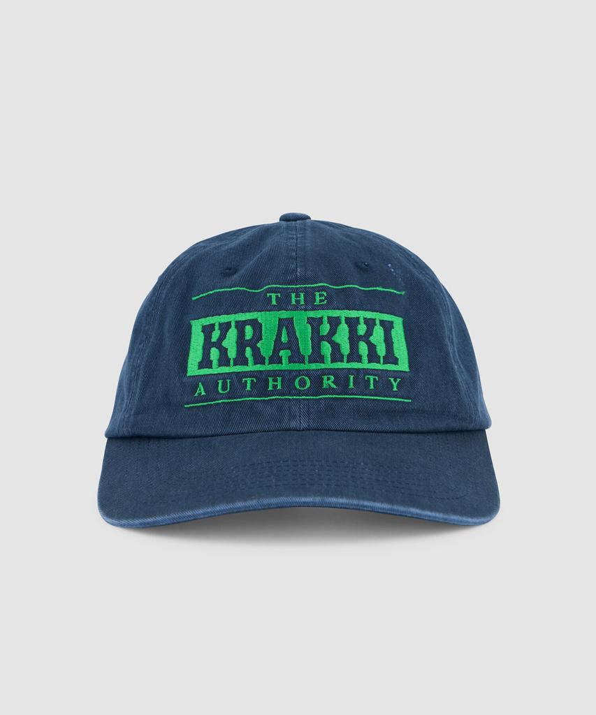 Keulaeki [Unisex] Box Logo Cap 02_Navy [Kr269Poh411]