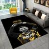 Tappeto Tappeto Tappeto Sportivo Calcio Stella Sportiva Capra Messi per Sala Giochi Camera da Letto Soggiorno Divano Arredamento Casa, Tappeto Area Giochi per Bambini Tappetino Antiscivolo per Pavimento