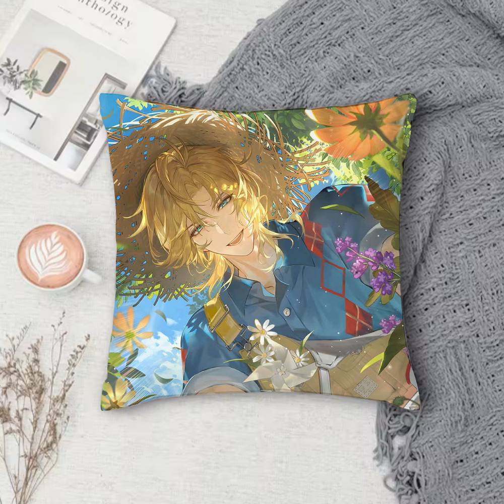 

Time Travelers Diary Doublesided Printed Square Pillow Cover Decorative Cushion Cover for Sofa Bedroom Bedside 30X30cm