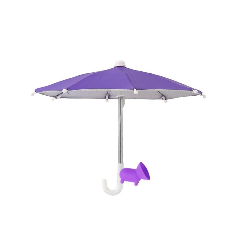 Sun Protection Mobile Phone Sunshade Umbrella Multi-color Phone Sunshade Cell Phone Holder  Phone
