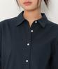 MUSINSA STANDARD WOMAN Women'S Relaxed Oxford Shirt [Navy]
