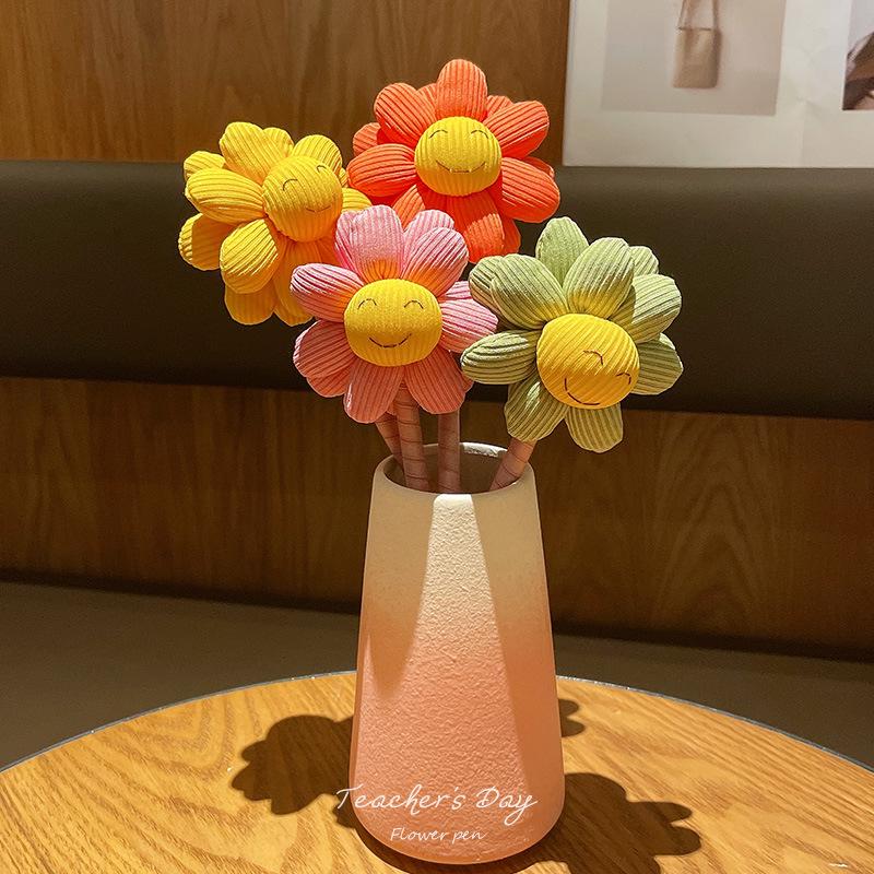 Penna a Sfera Girasole - Regalo Creativo per la Festa degli Insegnanti per Insegnanti Femminili dell'Asilo