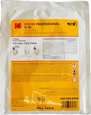 Kodak D-76 Black and White Film Developer Powder 1gal 1058270