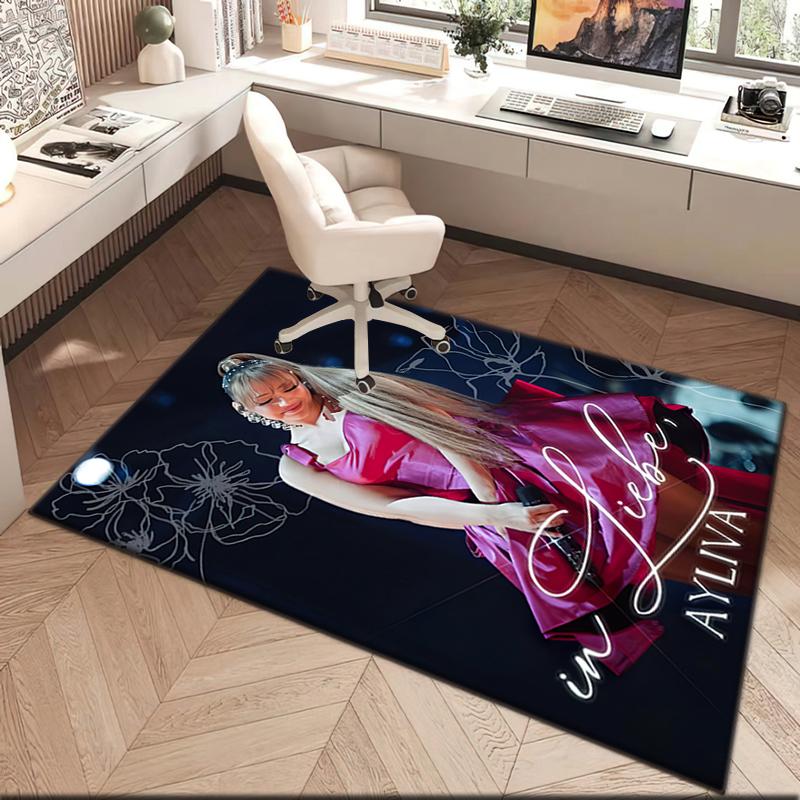 1pc Ayliva Pink Sweetheart Series Carpet Rug for Living Room Bedroom Home Sofa Decoration,Kids play Non-slip Floor Mat