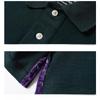 Polo da uomo a maniche lunghe Casual da lavoro Pullover Traspiranti Leggere Camicie da golf Vestibilità comoda Camicia a maniche lunghe con bottoni e colletto per uomo