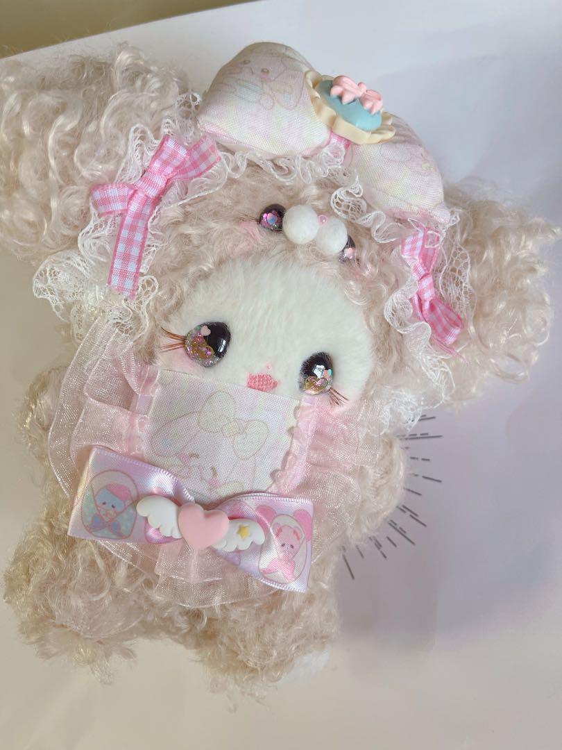 

[USED] Sanrio pream Popular Artist Felt Teddy Bear Handmade Plush Toy