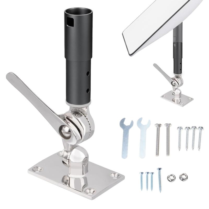 Outdoor Antenna Mount Accessories Antenna Mounting Kit Adjustable Antenna Base Mount Kit for Starlink Satellite Dish V2