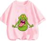 Summer Kids Crew Neck Short Sleeve T Shirt Ghostbusters Classic Cartoon Print Casual School Daily Wear Boys Girls 3 14 Yearss