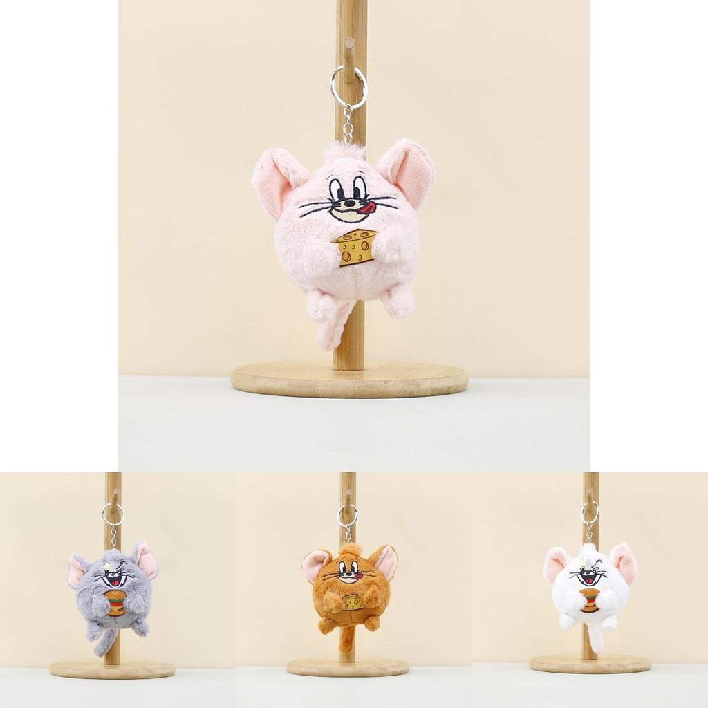 Little Cute Mouse Plush Doll Key Holder Perfect For Kids Room Gift Decoration