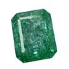 Natural Green Emerald Loose Gemstone Emerald Cut 6.70 ct for Jewelry Making and Gem Collections