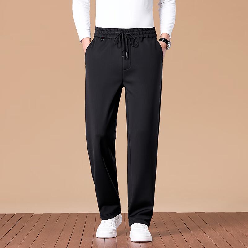 Yiliteng Men's Casual Elastic Waist Pants
