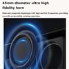 Mini Retro Bluetooth 5.3 Speaker with AUX Playback Wireless Hifi Retro Film Sound Music Box with Clock Display Support TF Card