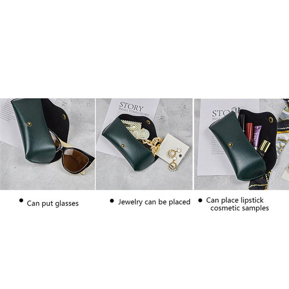 Male Glasses Box Eyewear Protector Case Eye Glasses Holder Leather Glasses Case Sunglasses Pouch