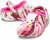 Crocs Classic Lined Marbled Clog K 207773 |C12/Eu 29-30| Electric Pink/Multi