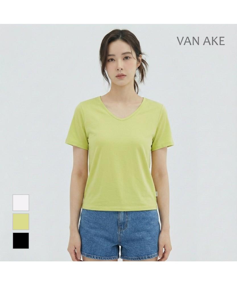 VANAKE Short Sleeve Round Neck T-Shirt_Vb36Tsm328Z
