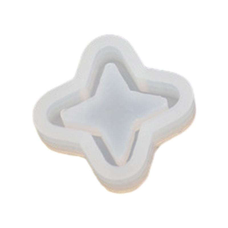 Resin Shaker Mold Quicksand Silicone Mold Casting Epoxy Mold Multi-Shapes Silicone Quicksand Moulds for DIY Keychain