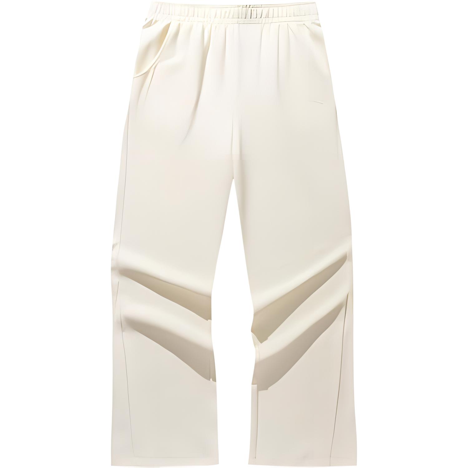 

Anta Comfortable Casual Simple Loose Straight High-Waisted Knitted Sports Pants Women Bottoms Light-Protein 962517303-3 XS