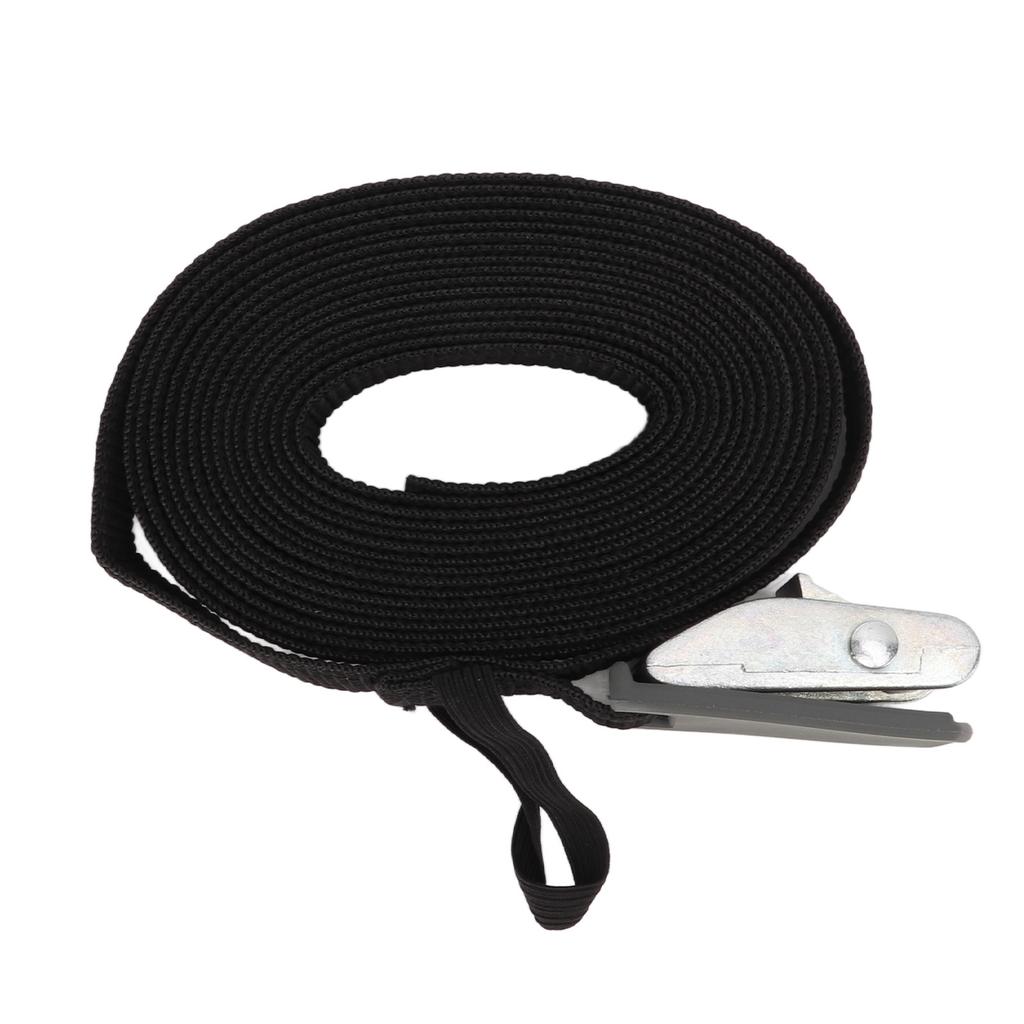 Lashing Strap 11.8 Ft X 1 Inch Quick Release Kayak Tie Downs Strap with Metal Cam Lock Buckle for Truck Cinch Luggage